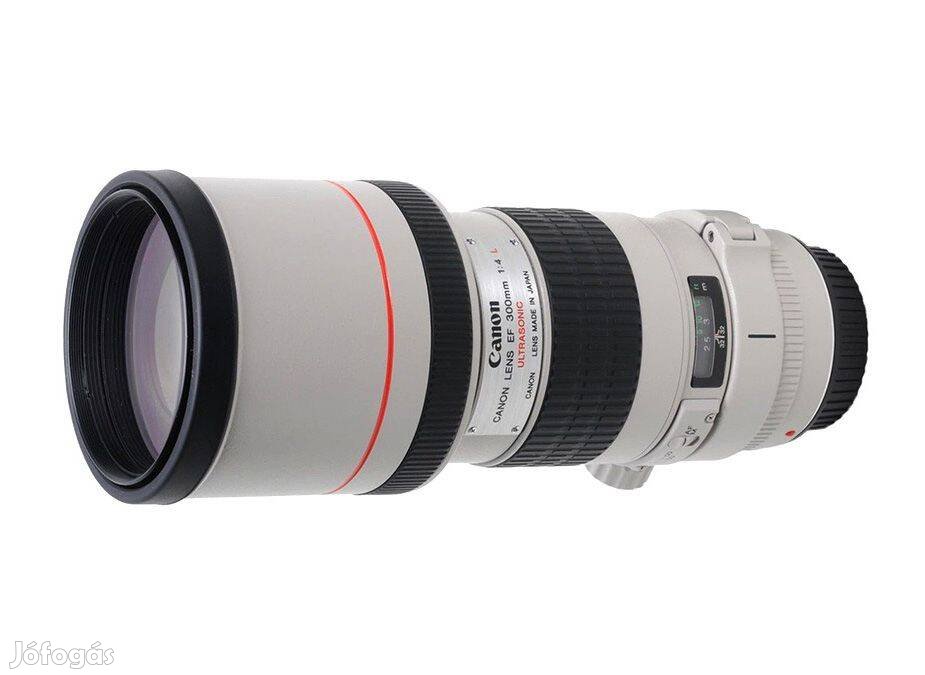 Canon EF 300 4 L USM objektív 300mm | 6 hó magyar garancia!