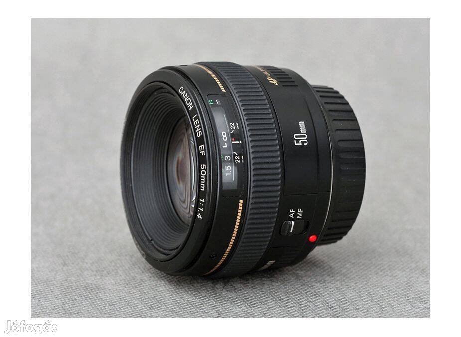 Canon EF 50 1.4 USM objektív 50mm | 6 hó magyar garancia!