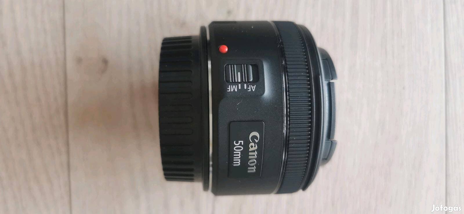 Canon EF 50mm STM objektív, Foxpost csak egyeztetés után!