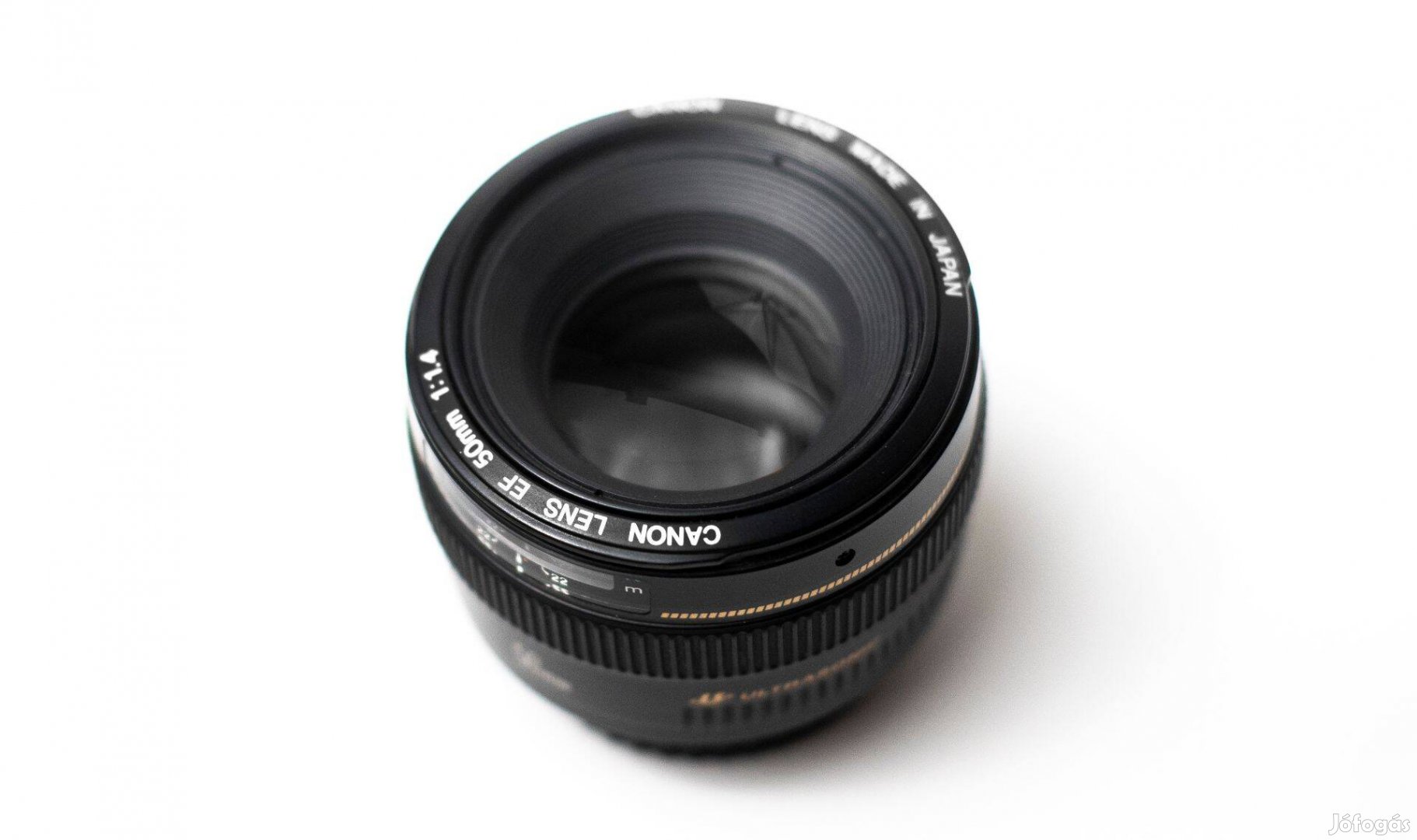 Canon EF 50mm f/1.4 USM portré objektív + UV szűrő