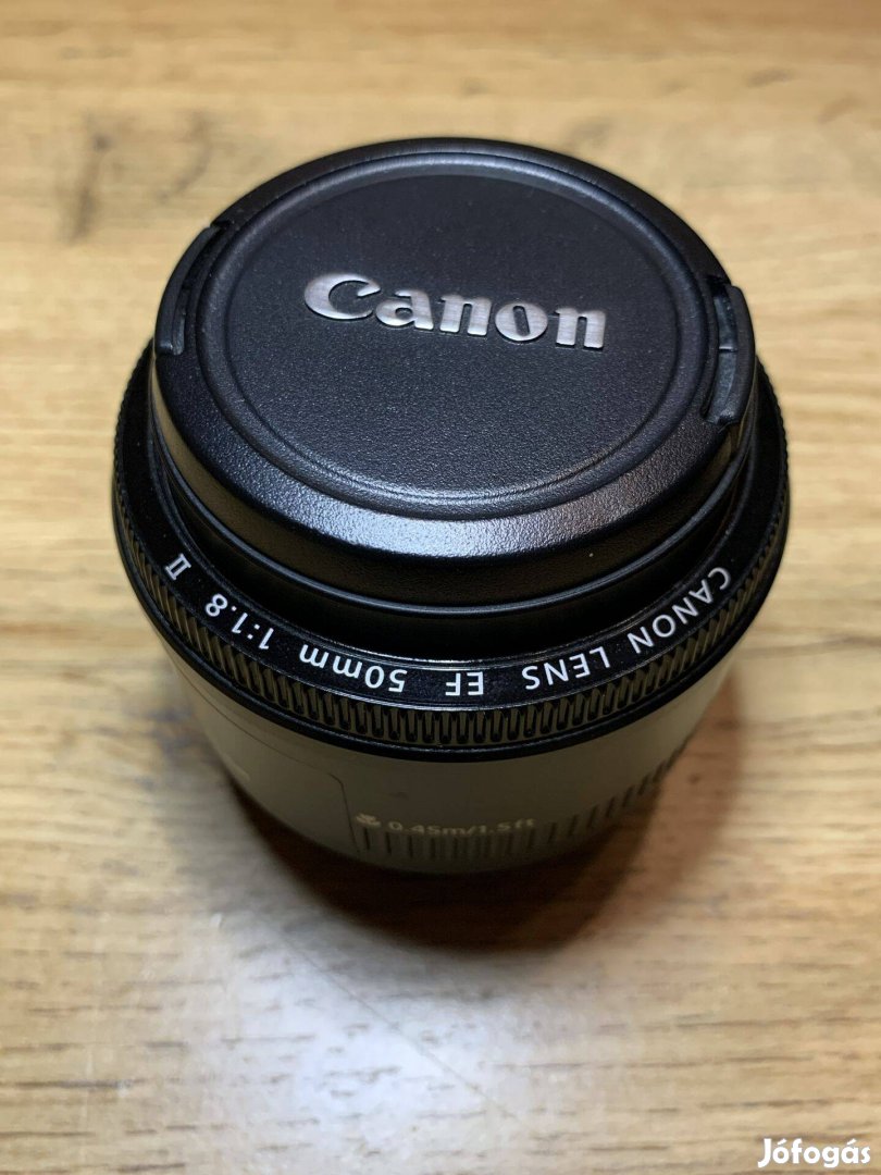 Canon EF 50mm f1.8 II objektív eladó