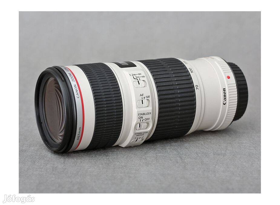 Canon EF 70-200 4 L Is USM objektív 70-200mm | 6 hó magyar garancia!