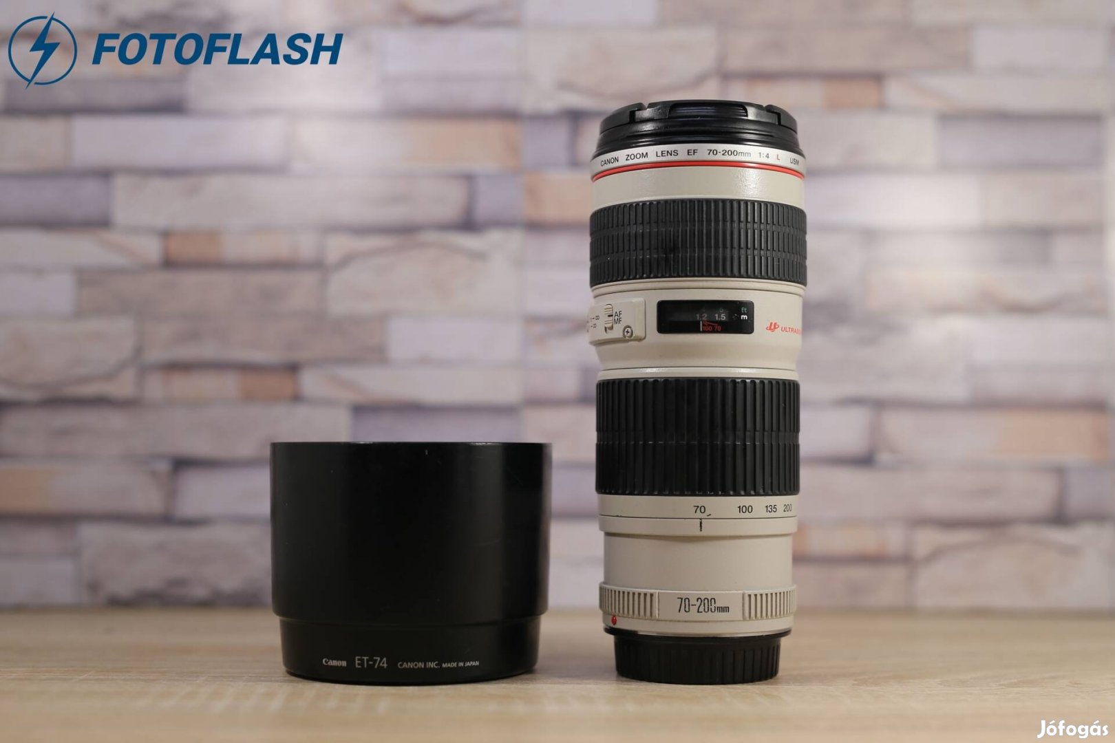 Canon EF 70-200 f4 L USM - 6 hónap garancia