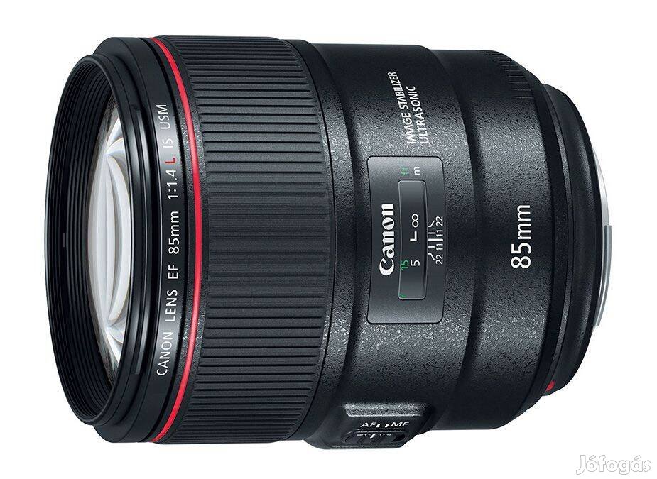 Canon EF 85 1.4 L Is USM objektív 85mm | 6 hó magyar garancia!