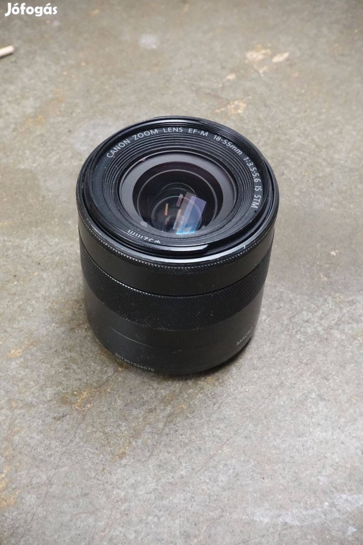 Canon EF-M 18-55 mm használt objektív
