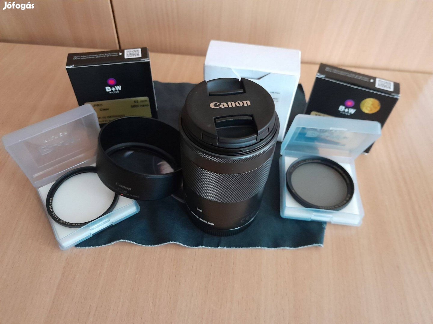 Canon EF-M 55-200 f/4.5-6.3 Is STM zoom objektív eladó