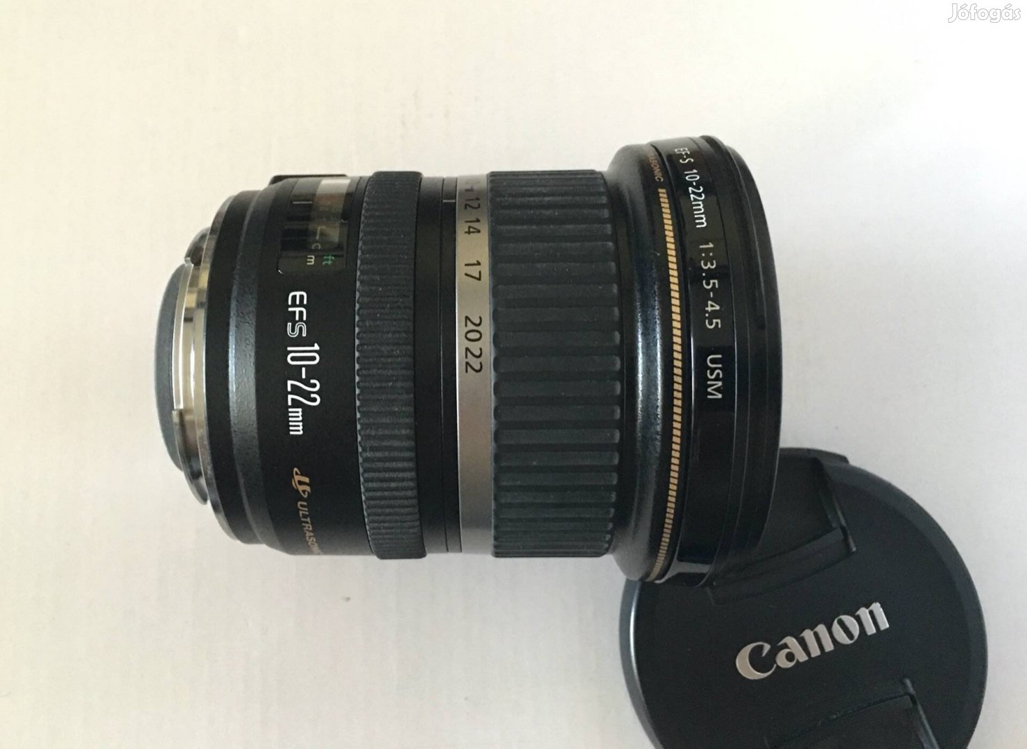 Canon EF-S 10-22/3.5-4.5 USM nagylátószögű zoom objektív eladó