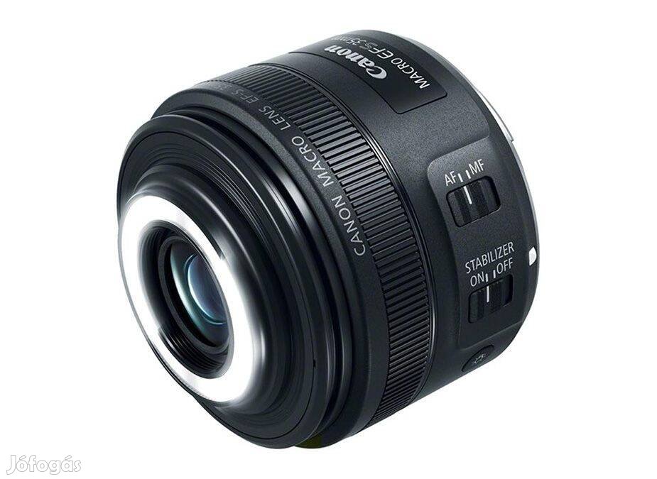 Canon EF-S 35 2.8 Macro Is STM objektív 35mm | 6 hó magyar garancia!
