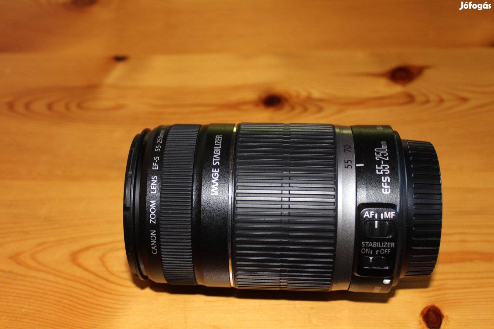 Canon EF-S 55-250mm Is objektív, Szállítás egyeztetés után!