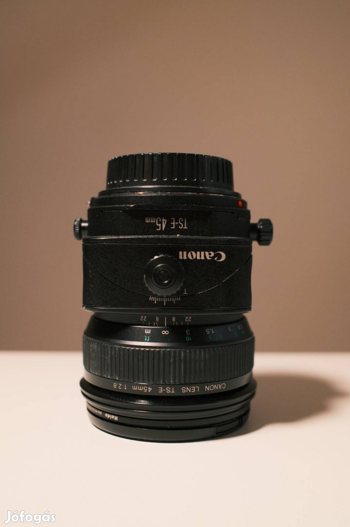 Canon EF TS-E 45 mm f/2.8 tilt shift objektív