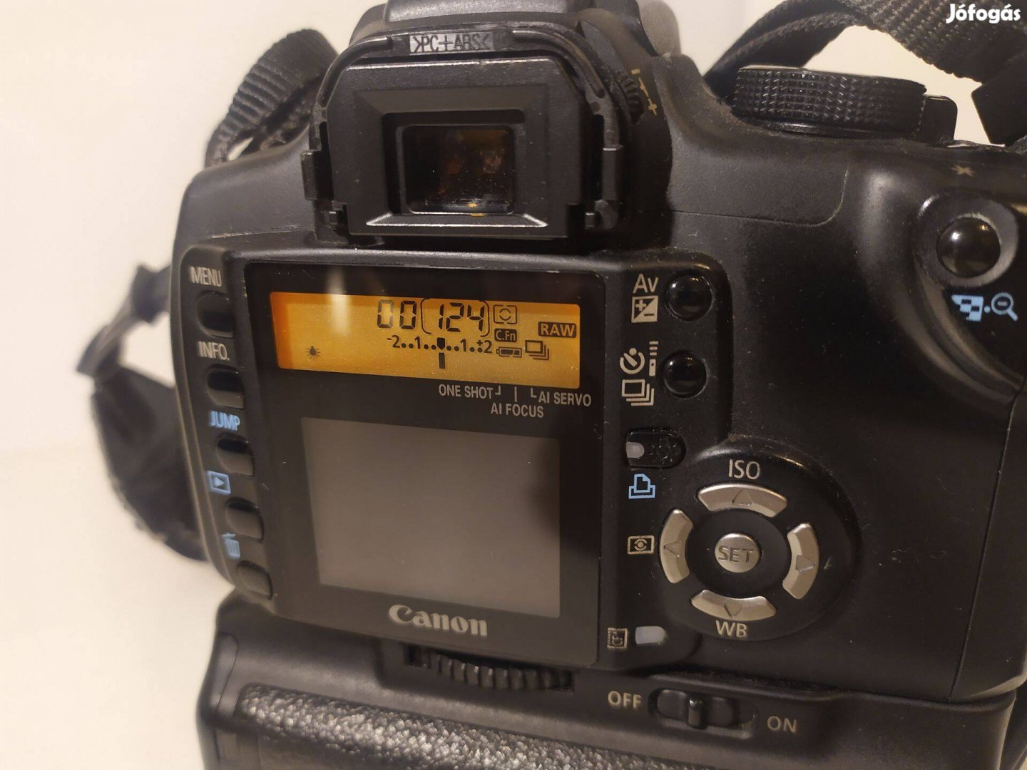 Canon EOS350D gépváz hibátlan állapotban