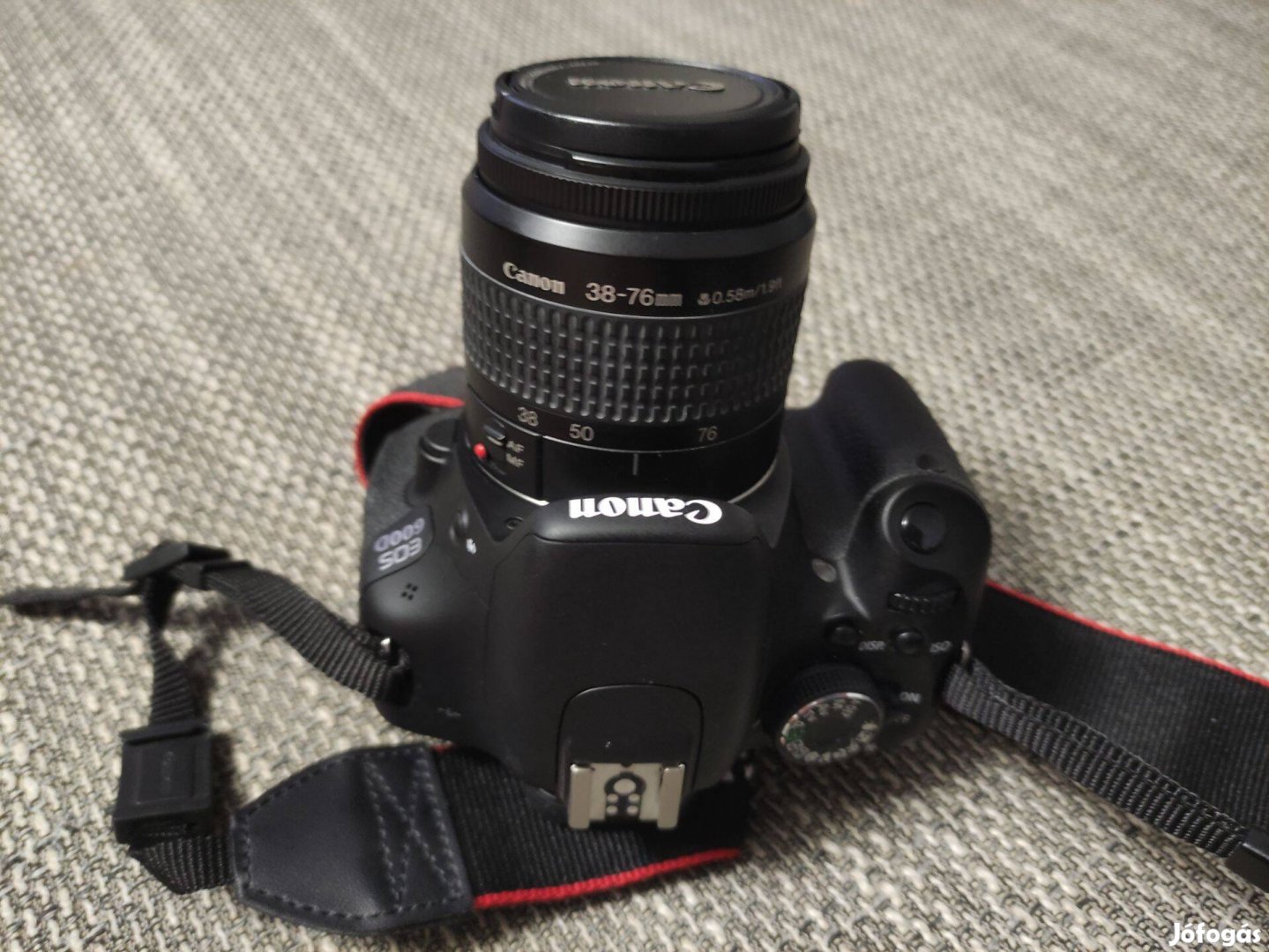 Canon EOS600D objektívvel