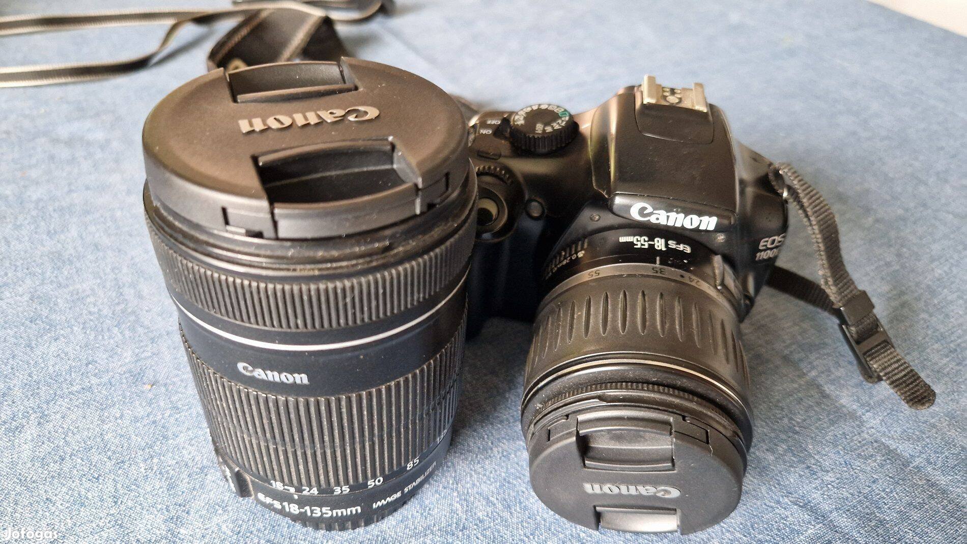 Canon EOS 1100D + Canon EFS 18-135