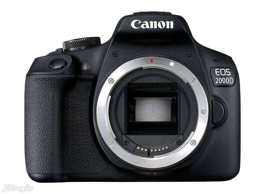 Canon EOS 2000D fényképezőgép váz | 6 hó magyar garancia!