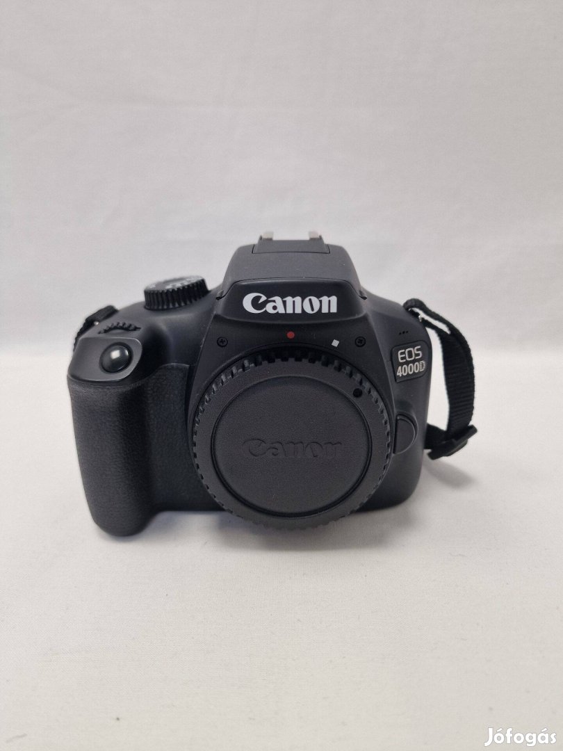 Canon EOS 4000D DSLR fényképezőgép váz, 1 év garancia