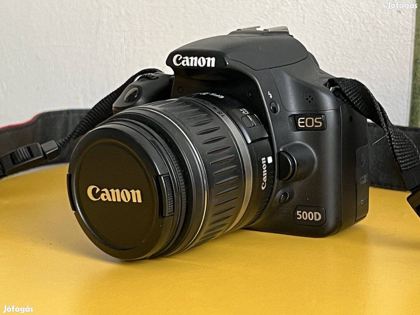 Canon EOS 500D DSLR digitális tükörreflexes fényképezőgép