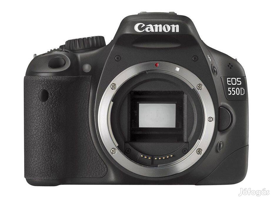 Canon EOS 550D fényképezőgép váz | 6 hó magyar garancia!