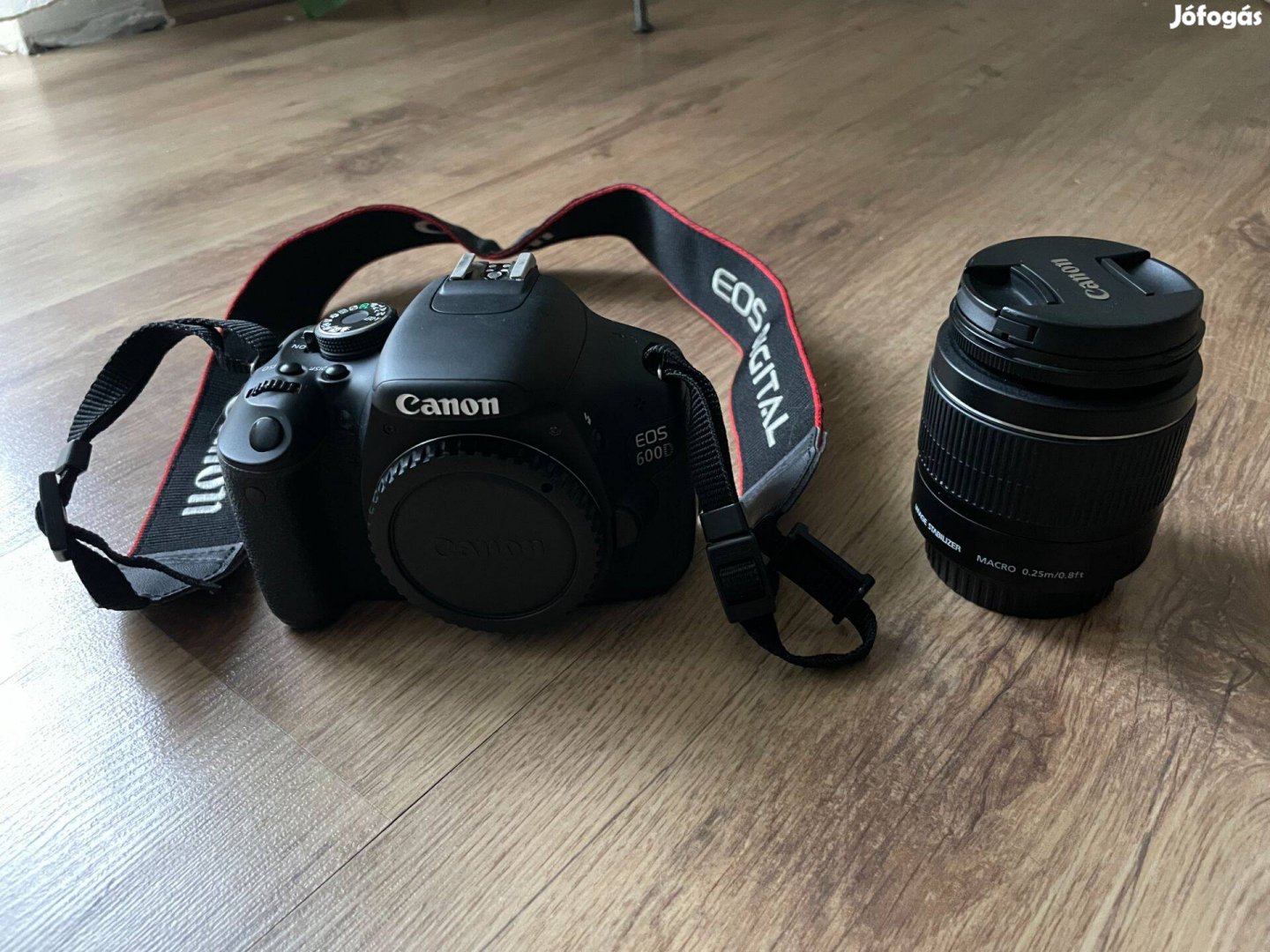 Canon EOS 600D fényképezőgép, tükörreflexes - alkuképes!
