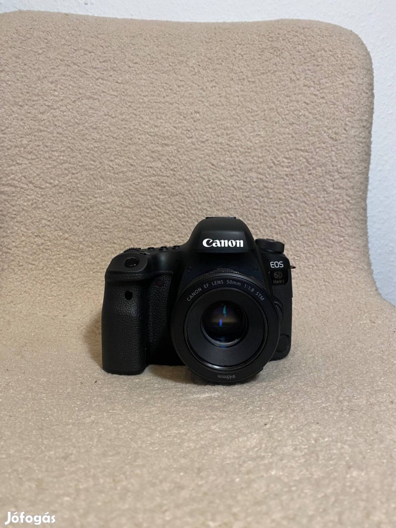 Canon EOS 6D Mark II és tartozékai