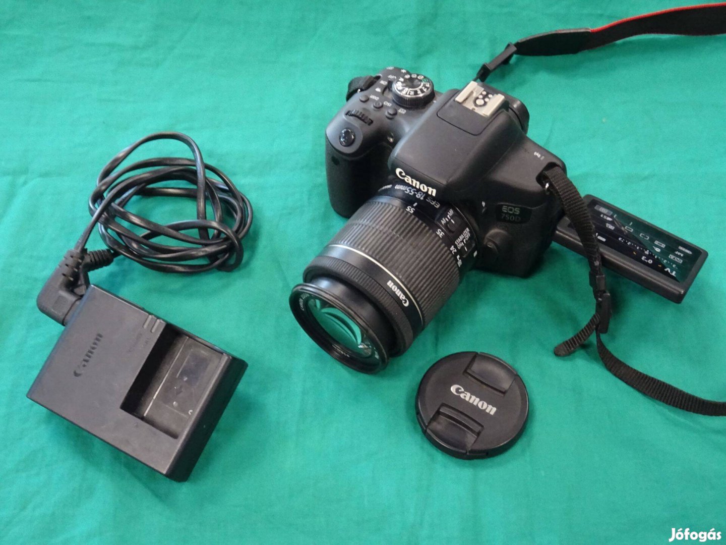 Canon EOS 750D + 18-55 Is STM tükörreflexes fényképezőgép