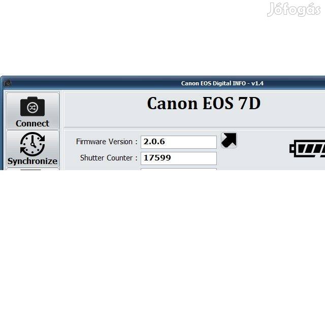 Canon EOS 7D expószám: 17 ezer