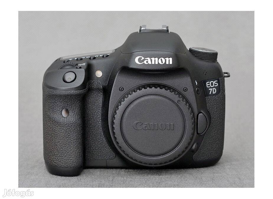 Canon EOS 7D fényképezőgép váz | 6 hó magyar garancia!