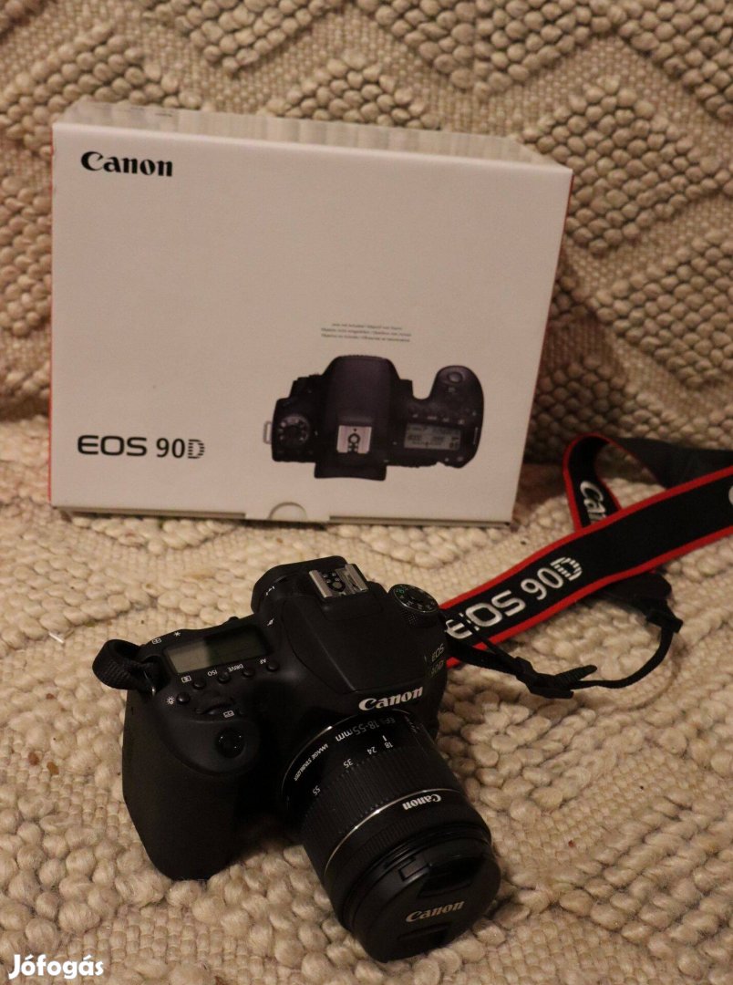 Canon EOS 90D (garanciális)
