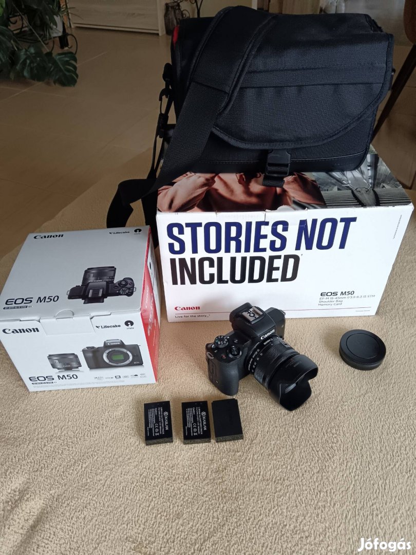 Canon EOS M50 Travel Kit