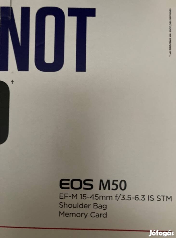 Canon EOS M50 fényképezőgép