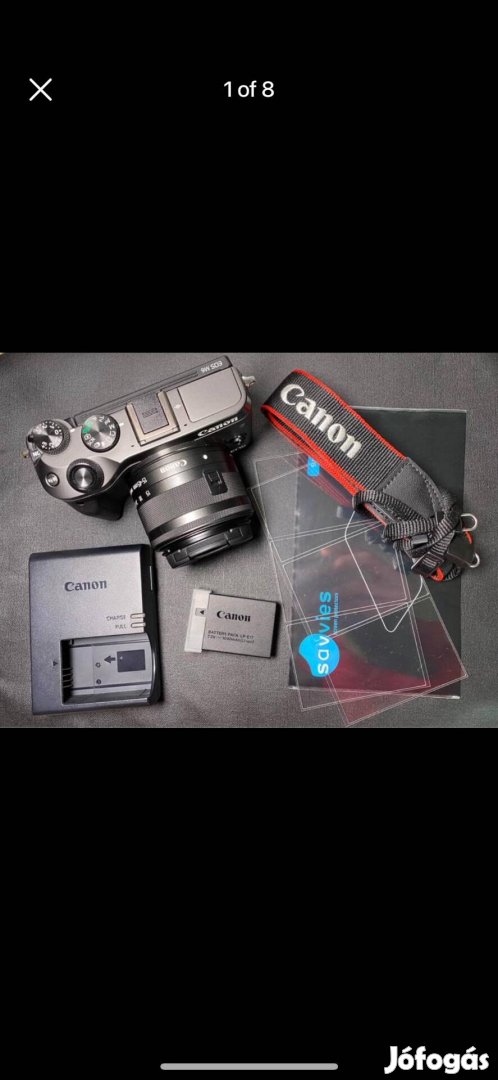 Canon EOS M6 + EF-M 15-45mm Digitális fényképezőgép mirrorless camera