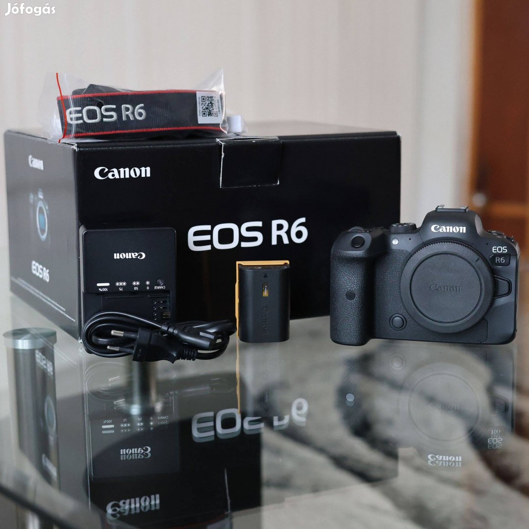 Canon EOS R6 - Garanciális - Csak 3800 expó!