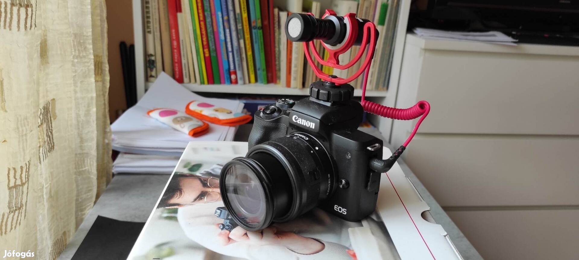 Canon Eos M50 Mark II Vlogger kit Újszerű Állapot!