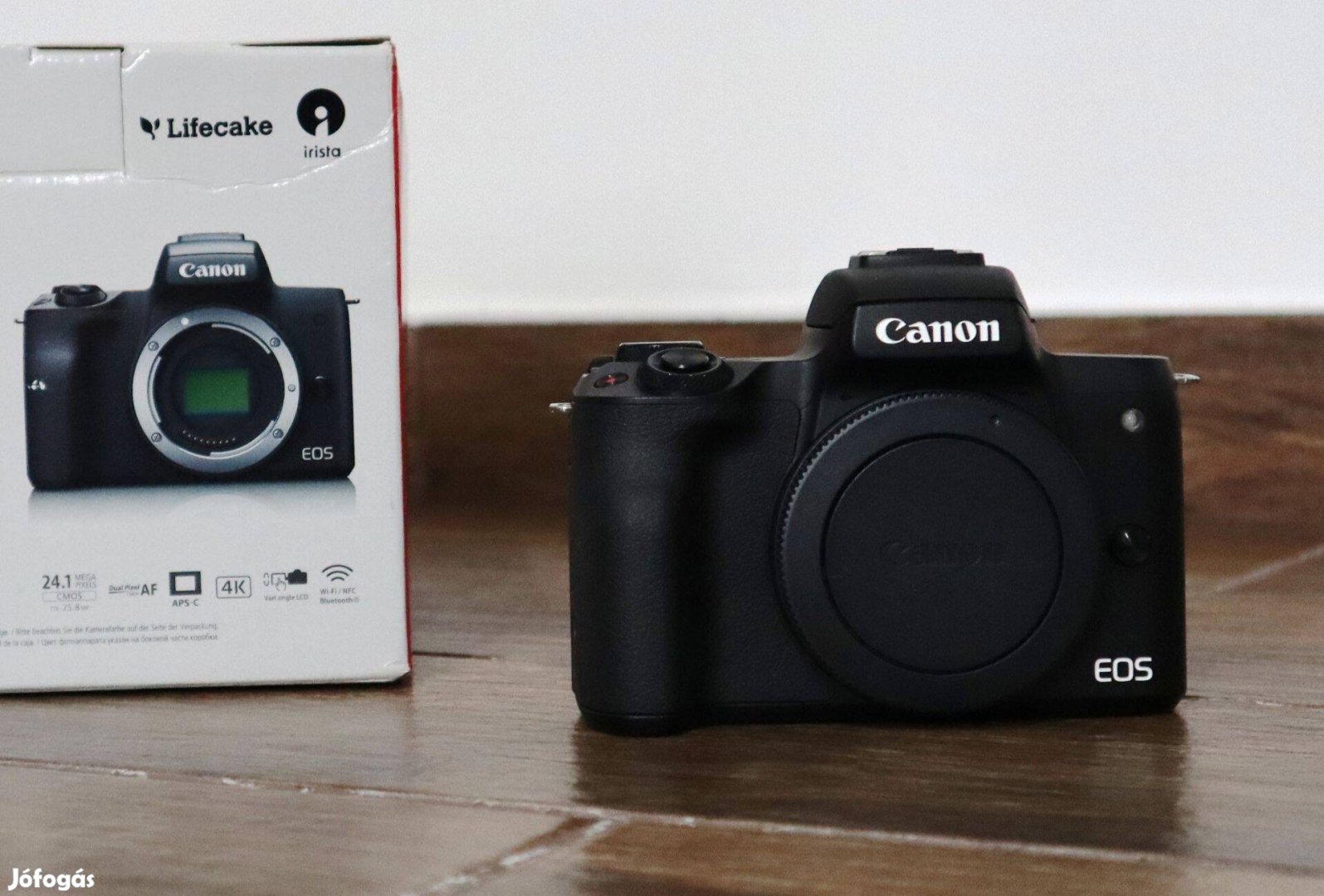 Canon Eos M50 Milc kamera fényképezőgép