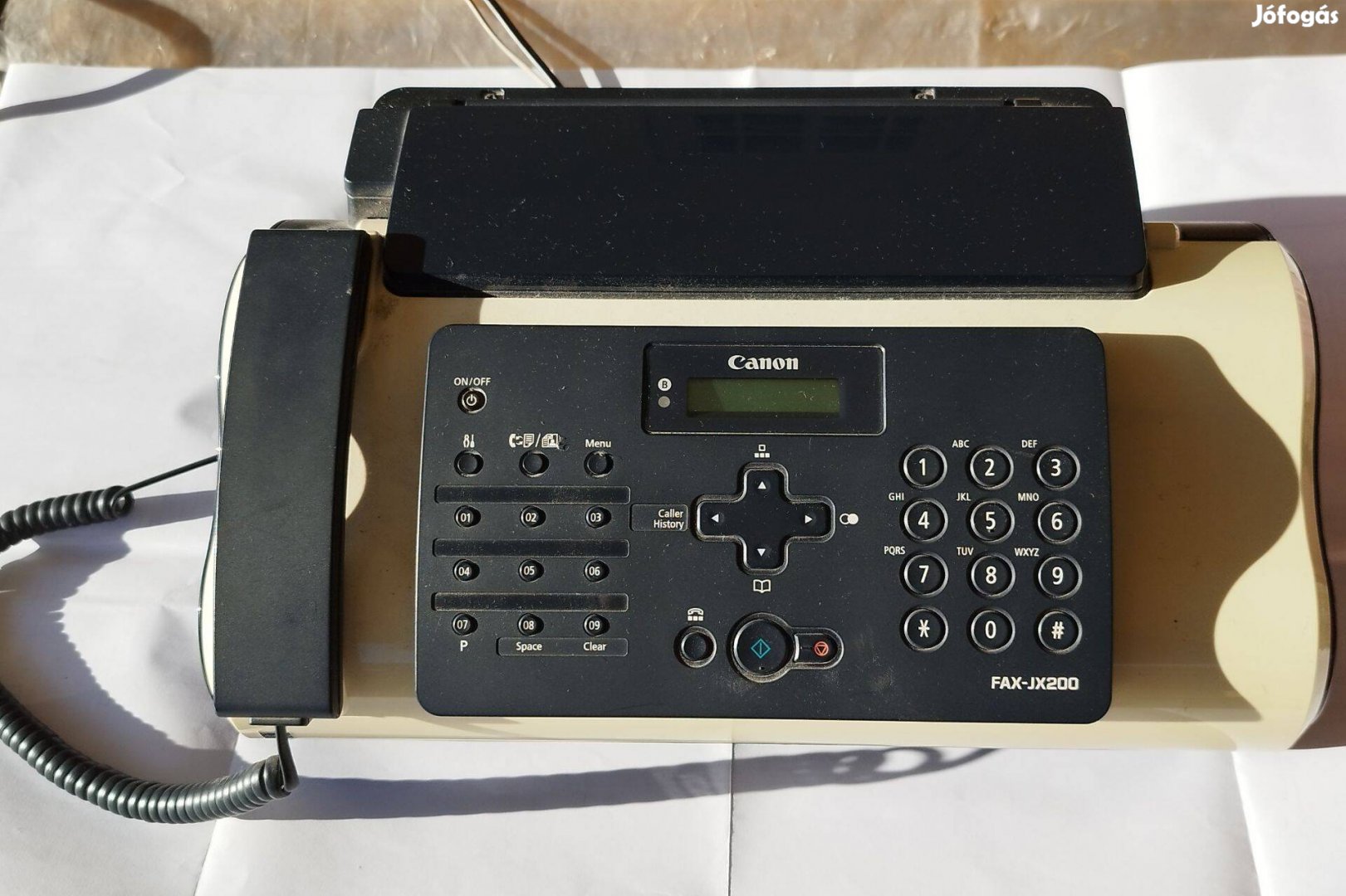 Canon FAX-Jx200 (telefon működik, FAX hibás)