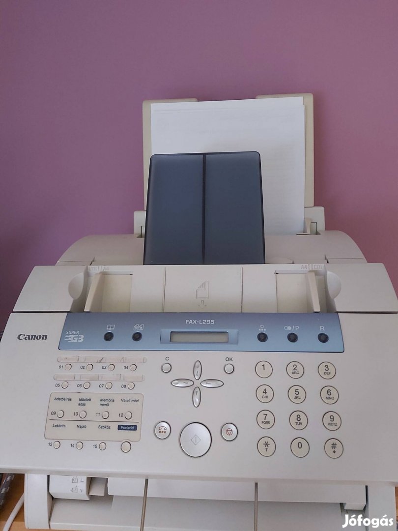 Canon FAX-L295 készülék +1 db bontatlan toner