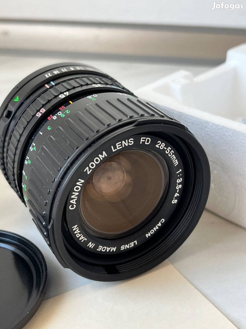 Canon FD 28-55 mm F 3.5-4.5 objektív új