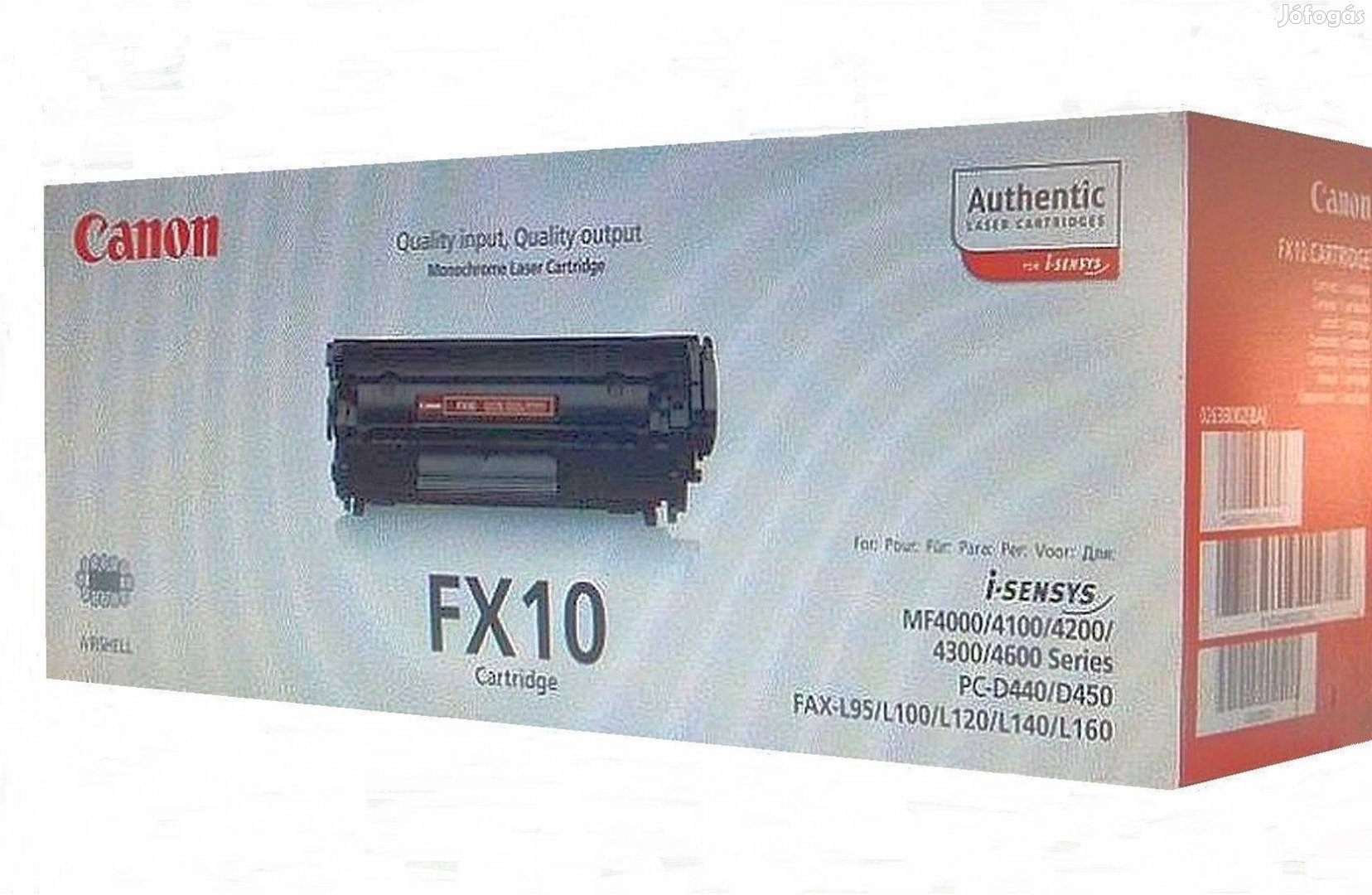 Canon FX10 toner eredeti , Canon FX-10 toner = 7620.-Ft