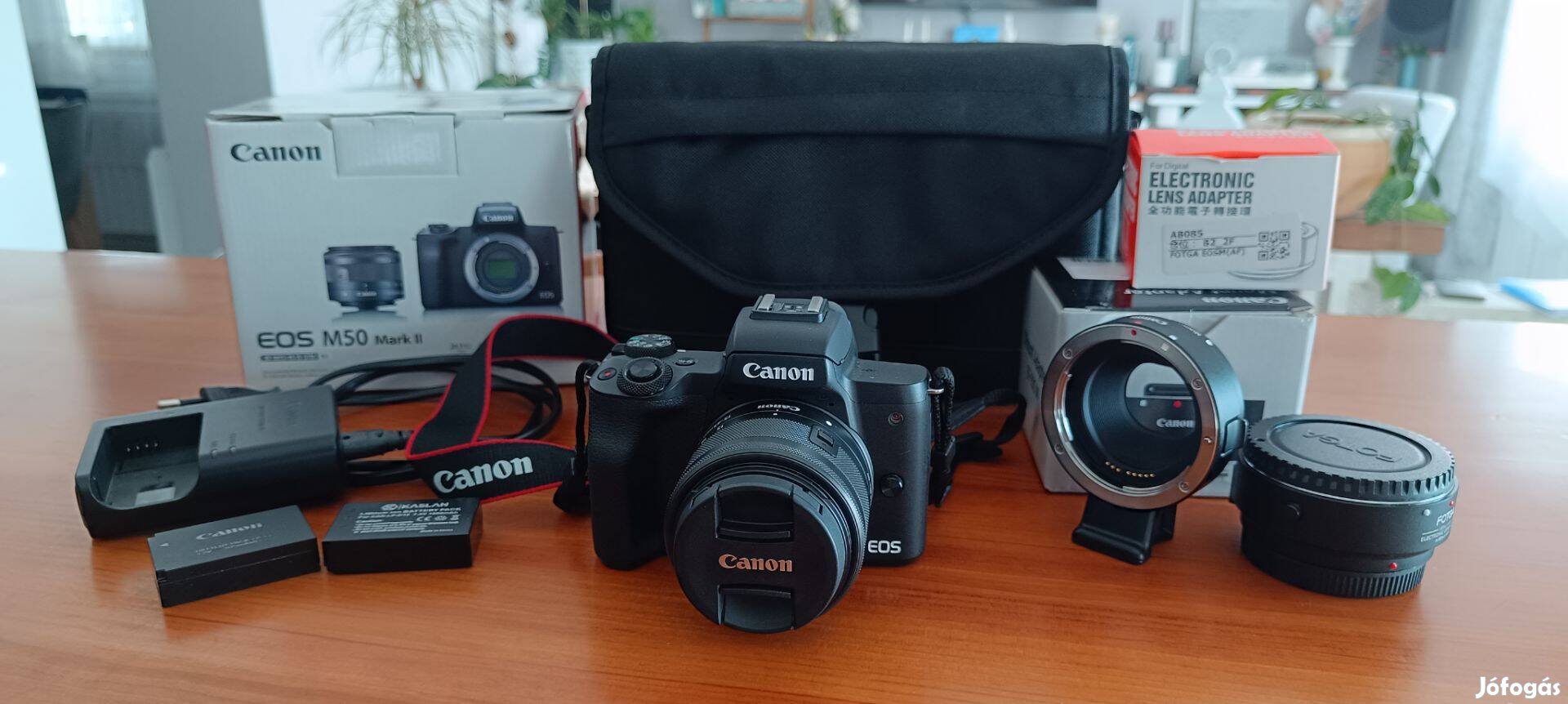 Canon M50 mk II kit eladó