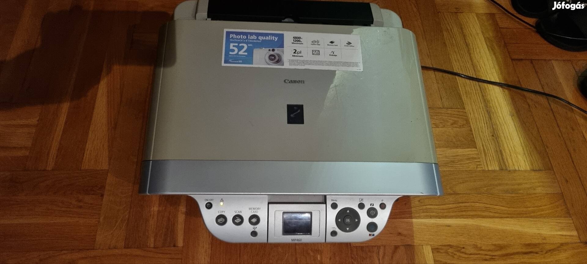 Canon MP460 színes multifunkciós nyomtató hibás 