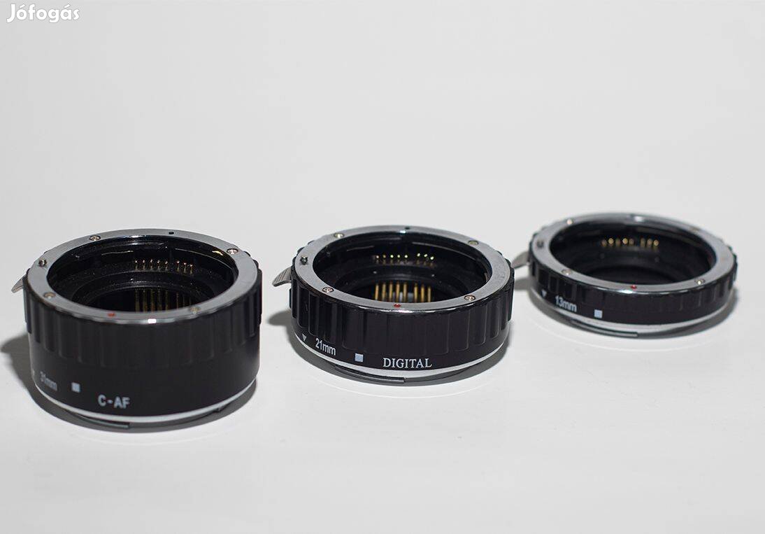 Canon Makro közgyűrű sor eladó Canon gépekhez AF-es extension tubes