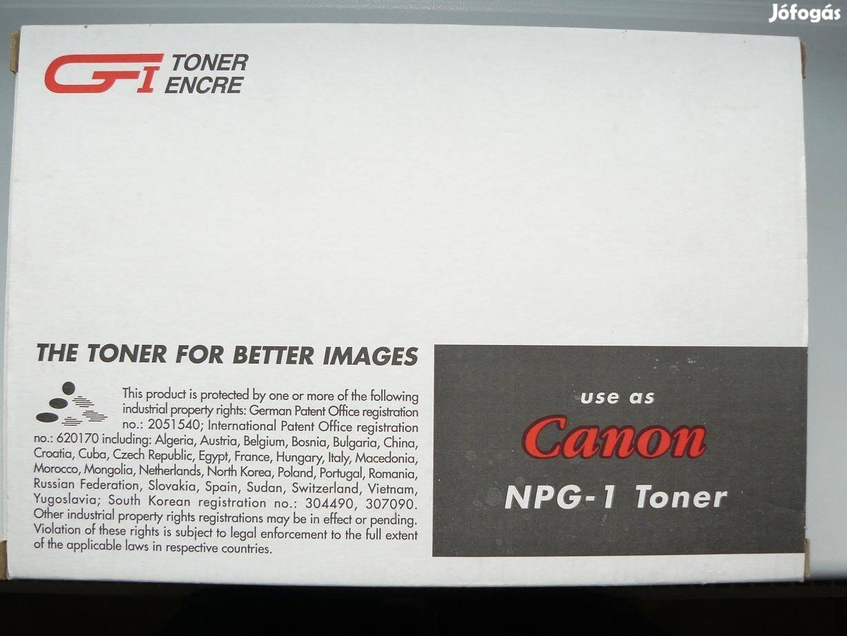 Canon Npg-1 toner ; Canon Npg1 toner ; Canon Npg 1 ; Canon NP-G1 = 999