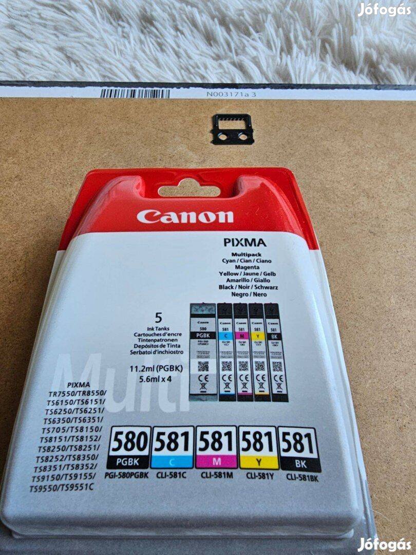 Canon PGI-580/CLI-581 Eredeti Tintapatron Multipack új dobozos