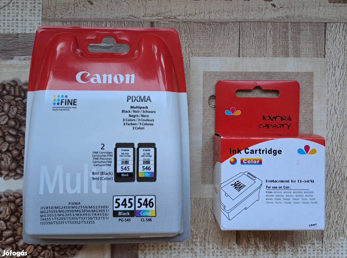 Canon PG-545/CL-546+CL-546XL tintapatron