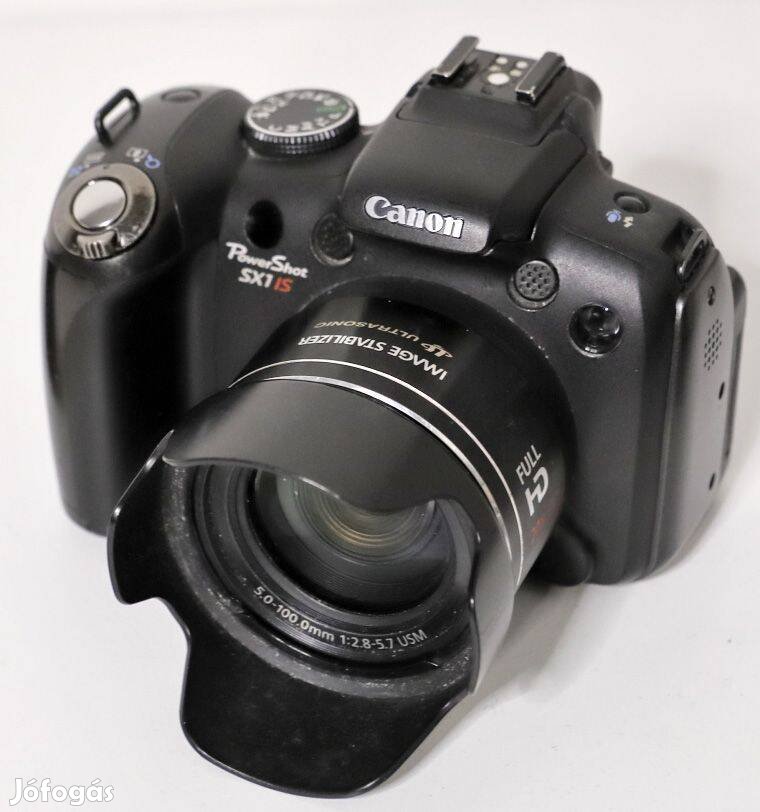 Canon Powershot SX1 Is Ultrazoom fényképezőgép