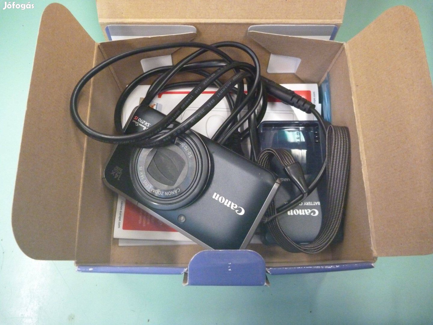 Canon Powershot SX210 Is 14,1MP digitális fényképezőgép 14X zoom