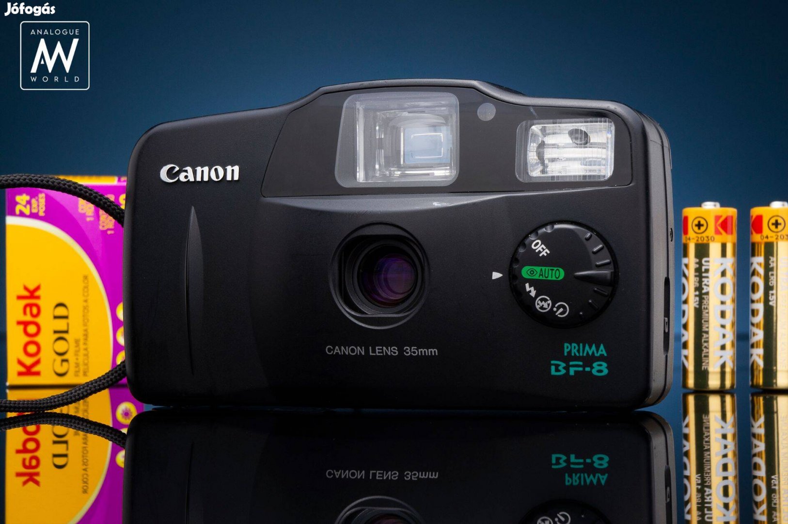 Canon Prima BF-8 + Film + Elem | Tesztelt Retro Filmes Fényképezőgép