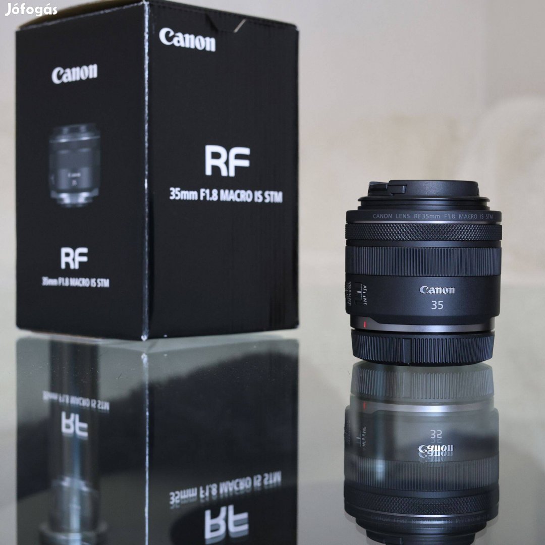 Canon RF 35mm f/1.8 Macro Is STM objektív -Újszerű- 35