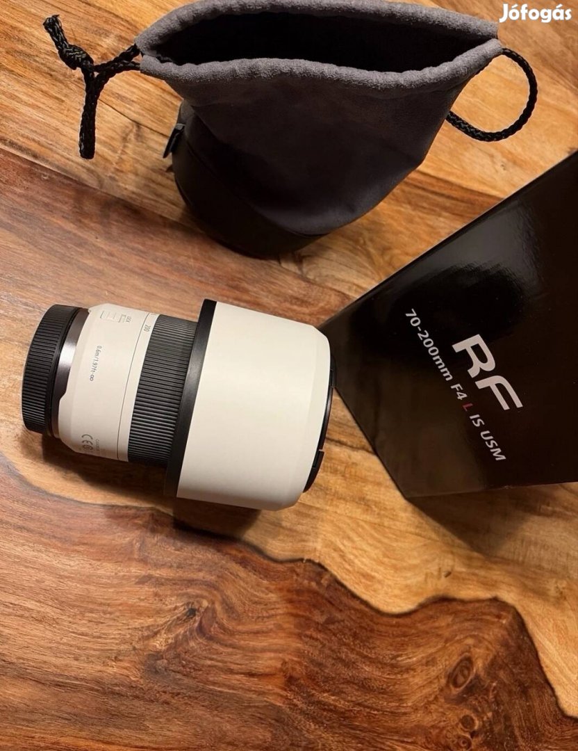 Canon RF 70-200 mm F4 Is L szinte új