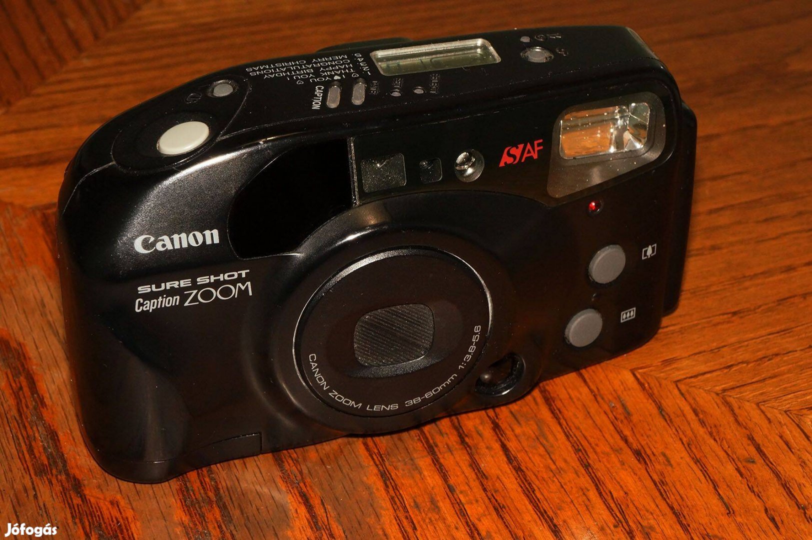 Canon SS C Zoom S AF filmes fényképező / dátum+feliratok+ IR távkioldó