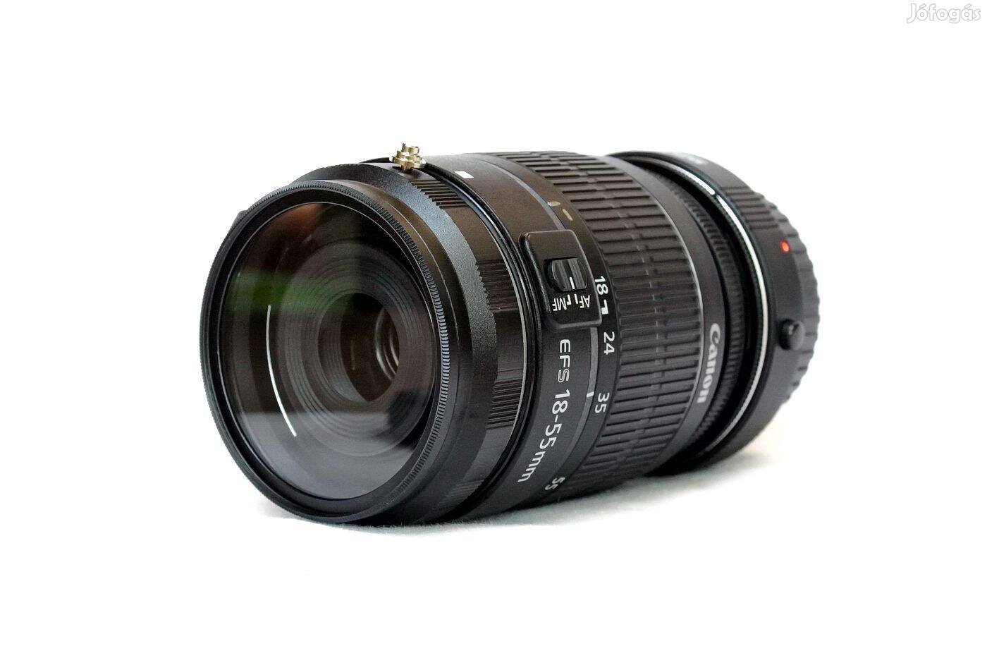 Canon Super Macro objektív, full frame vázakra is (makró)